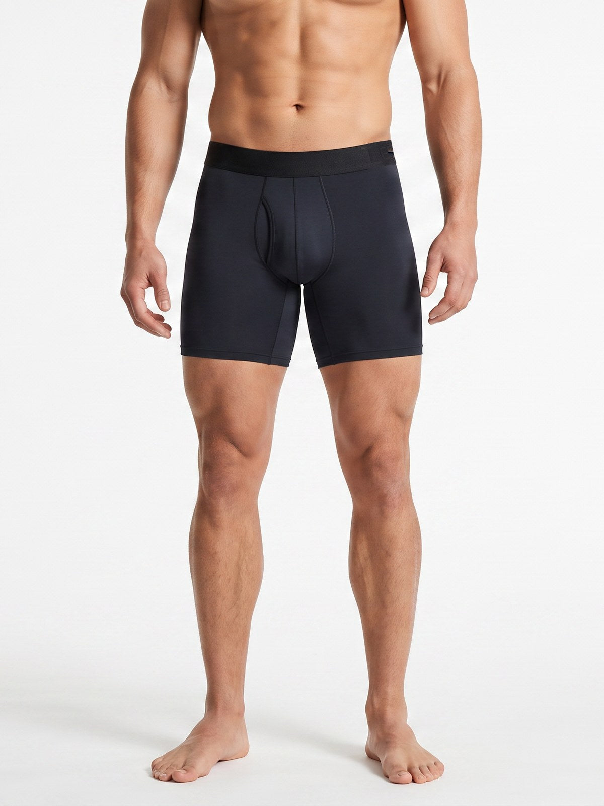 Cueca boxer Base & Co em Micromodal Premium, cor preto
